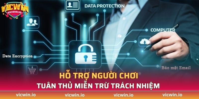Hỗ trợ người chơi tuân thủ Miễn Trừ Trách Nhiệm VICWIN