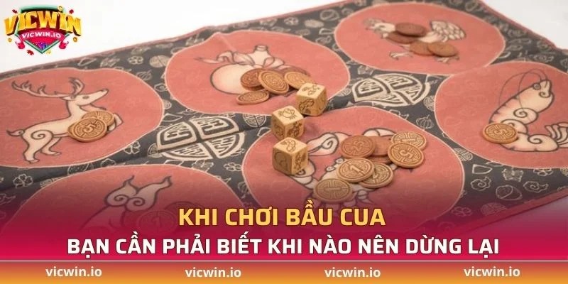 Khi chơi Bầu Cua, bạn cần phải biết khi nào nên dừng lại