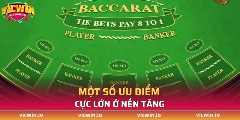 Một số ưu điểm cực lớn ở nền tảng
